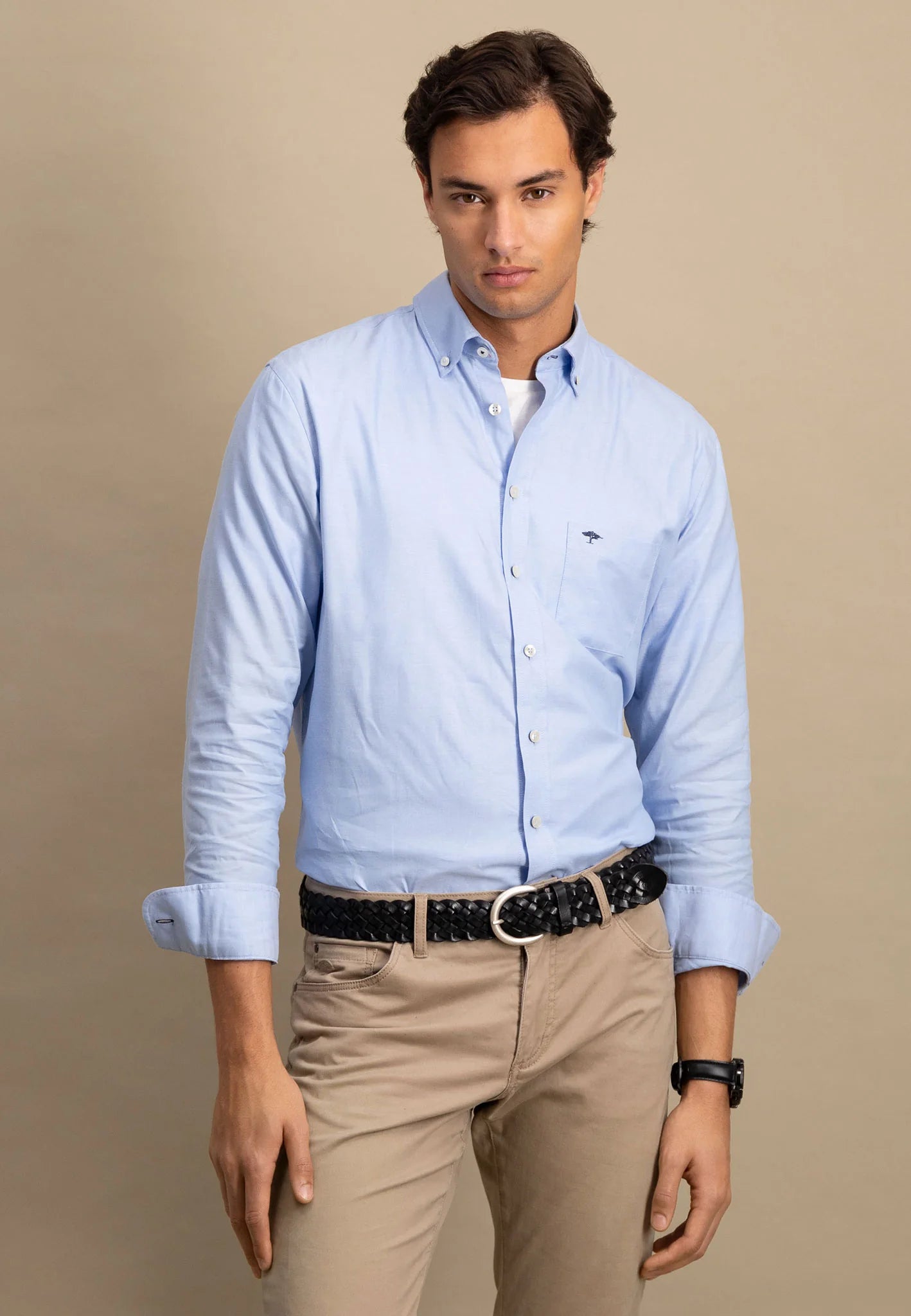 Fynch Hatton Regular Fit Oxford Shirt