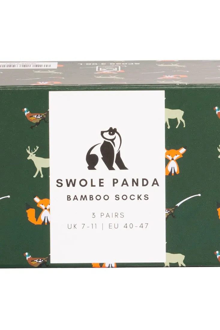 Swole Panda Countryside Sock Box