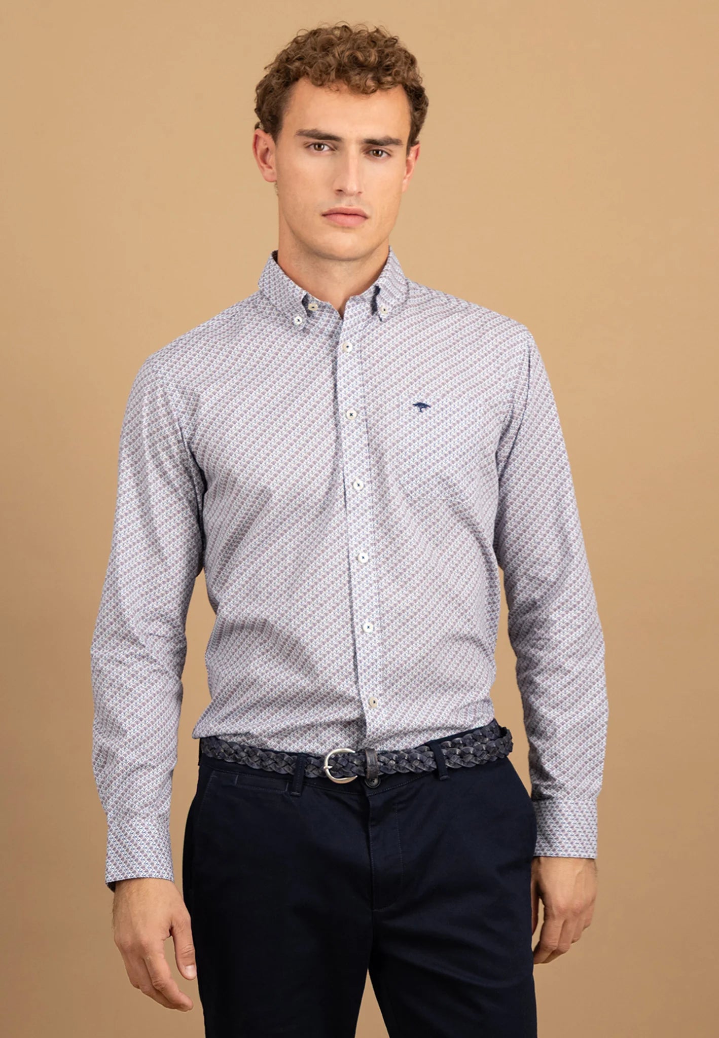 Fynch Hatton Button Down Print Shirt 15145740