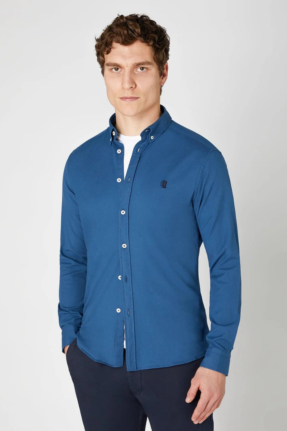 Remus Uomo Slim Fit Cotton Stretch Shirt 13570