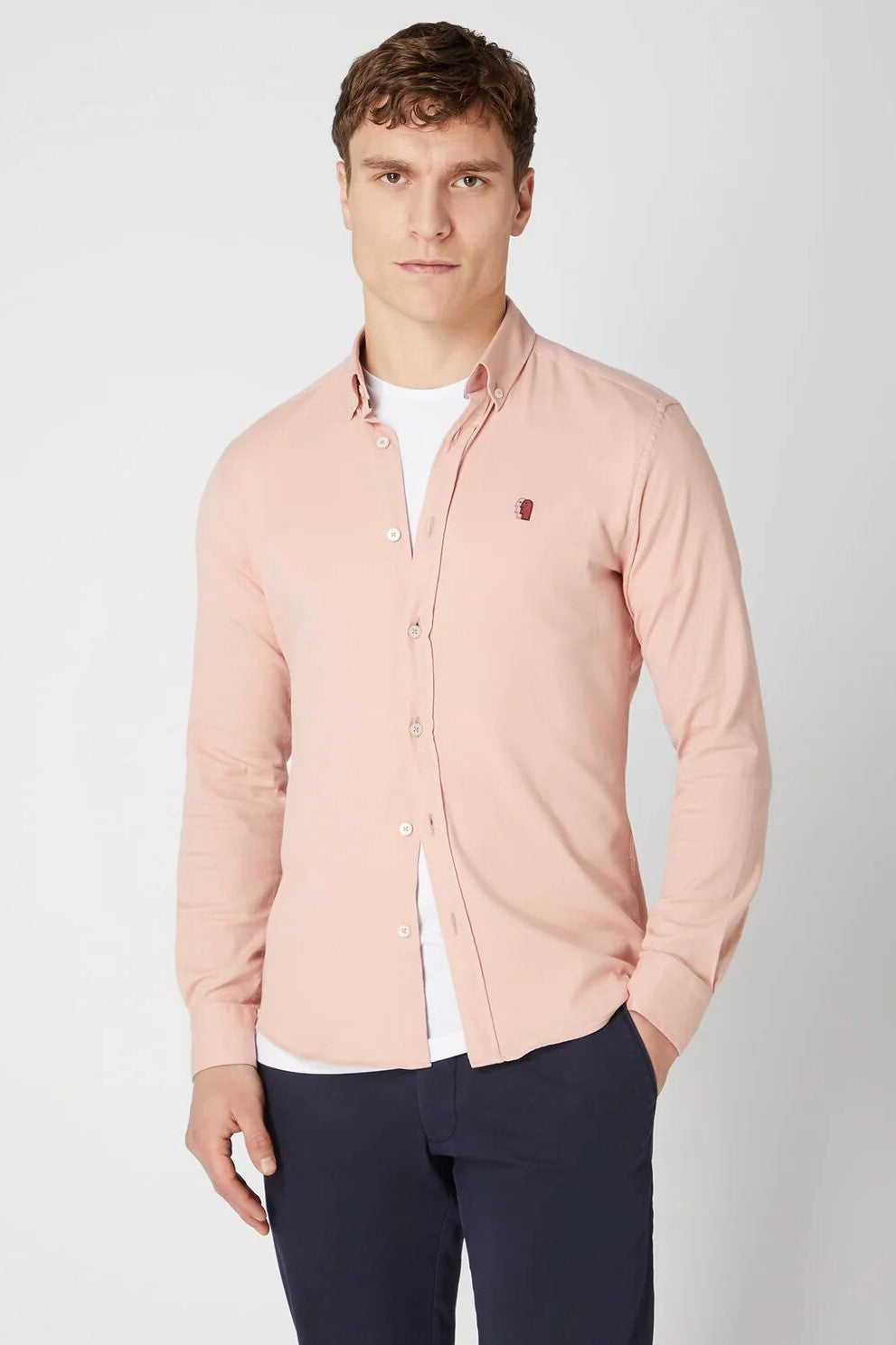 Remus Uomo Slim Fit Cotton Stretch Shirt 13570