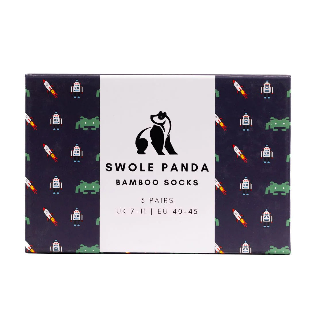 Swole Panda Outer Space Sock Box