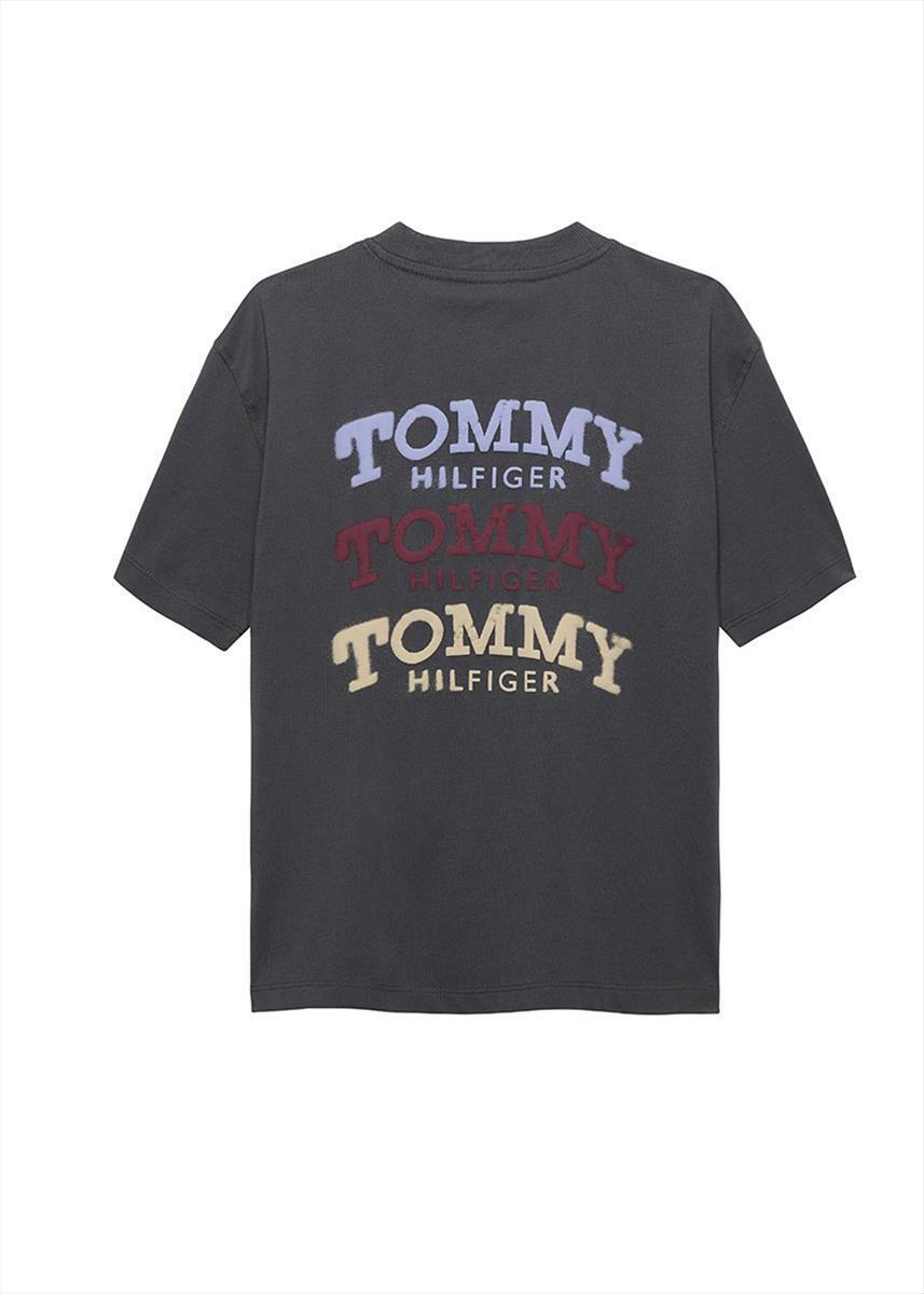 Tommy Hilfiger Kids Washed Faded Graphic T-Shirt
