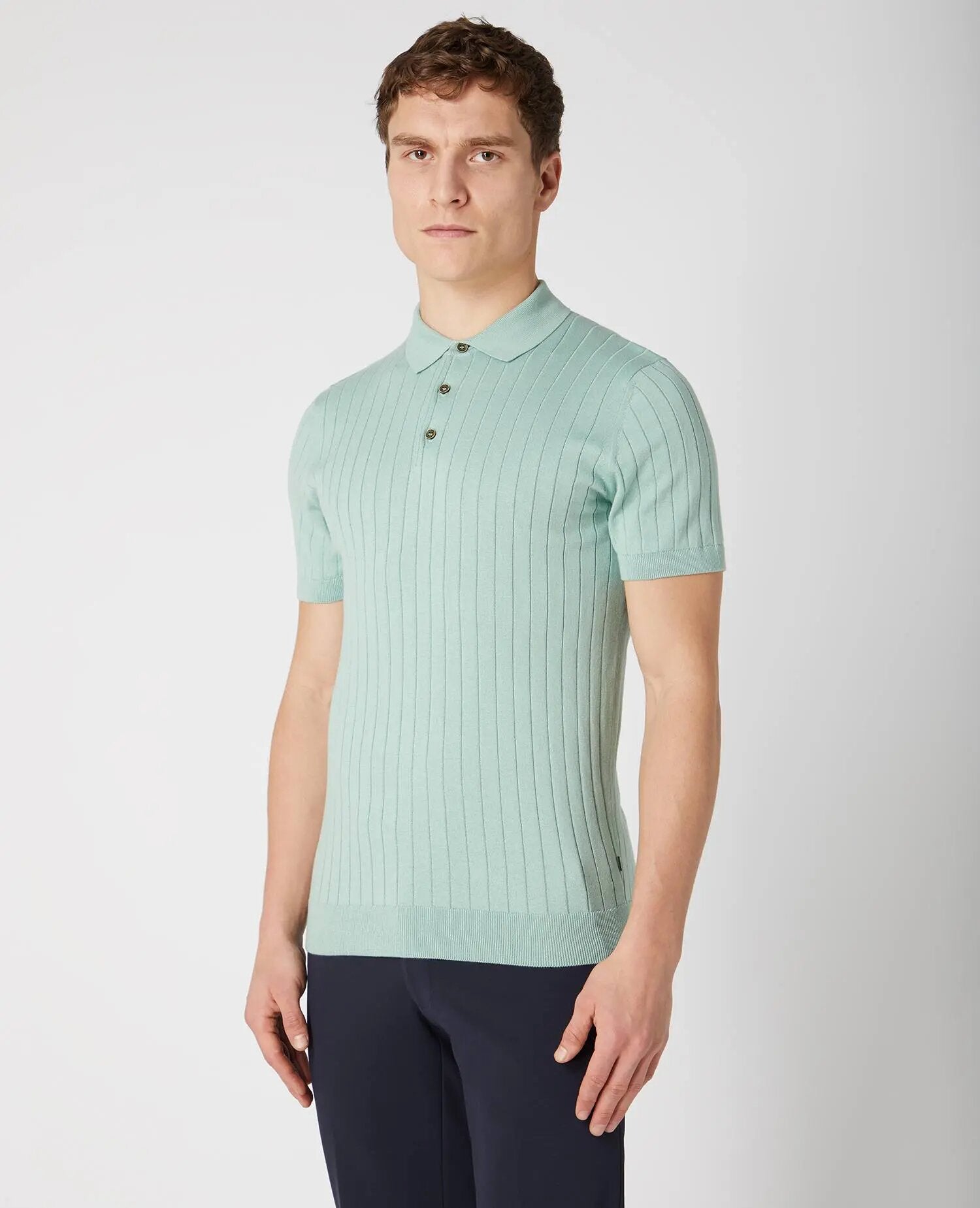 Remus Uomo Polo 58633 Knit (Mint)