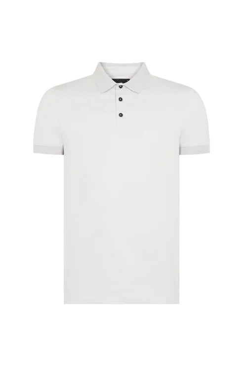 Remus Uomo Tapered Fit Cotton-Stretch Polo Shirt 58724