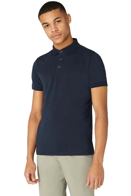 Remus Uomo Tapered Fit Cotton-Stretch Polo Shirt 58724