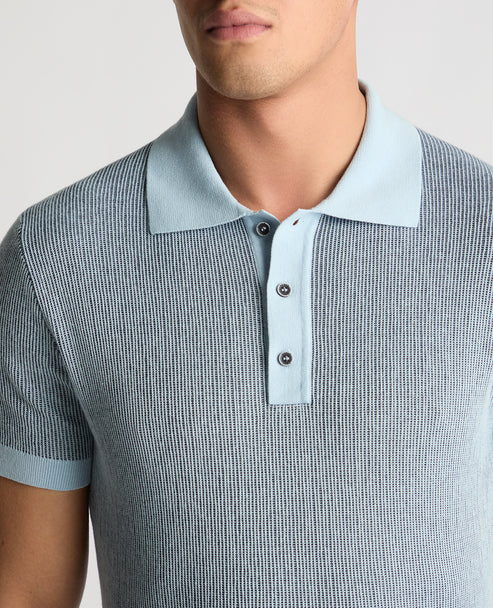 Remus Uomo Slim Fit Textured Polo Shirt 58838