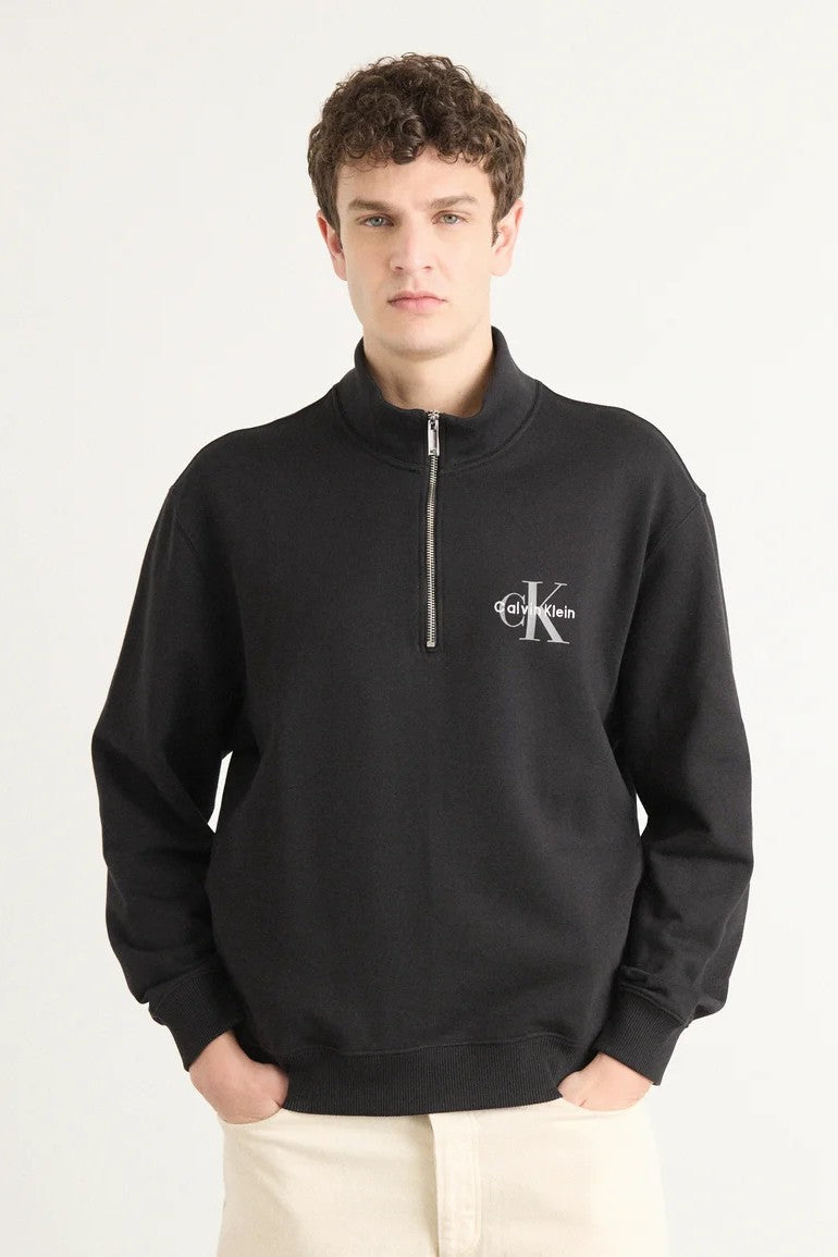 Calvin Klein Micro Logo 1/4 Zip Sweater LV140EM12G