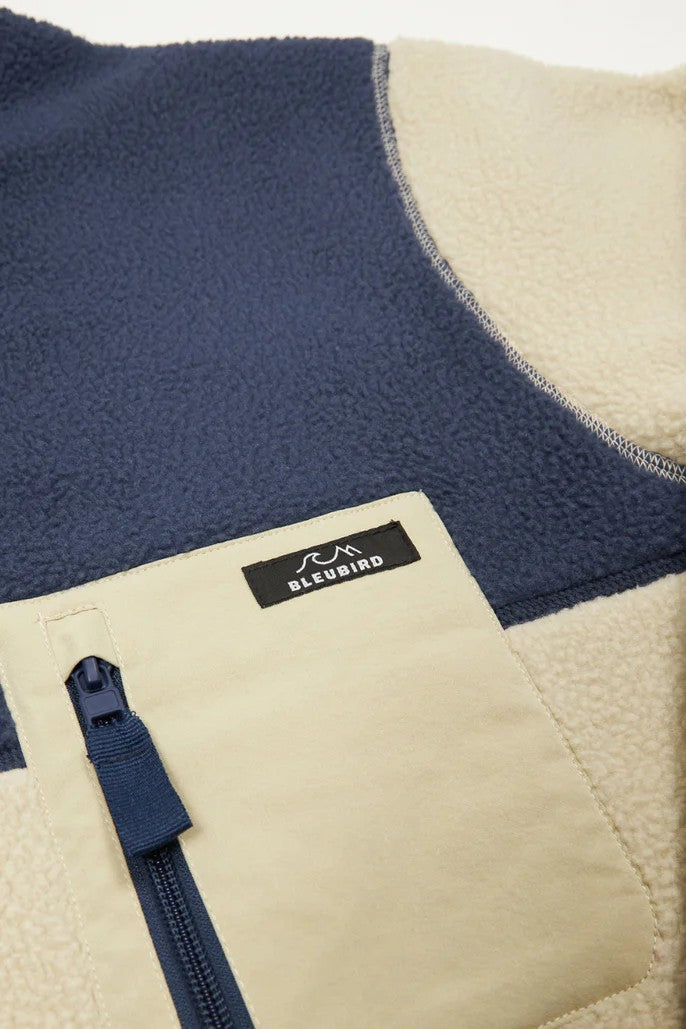 Bleubird Quarter Zip Polar Fleece