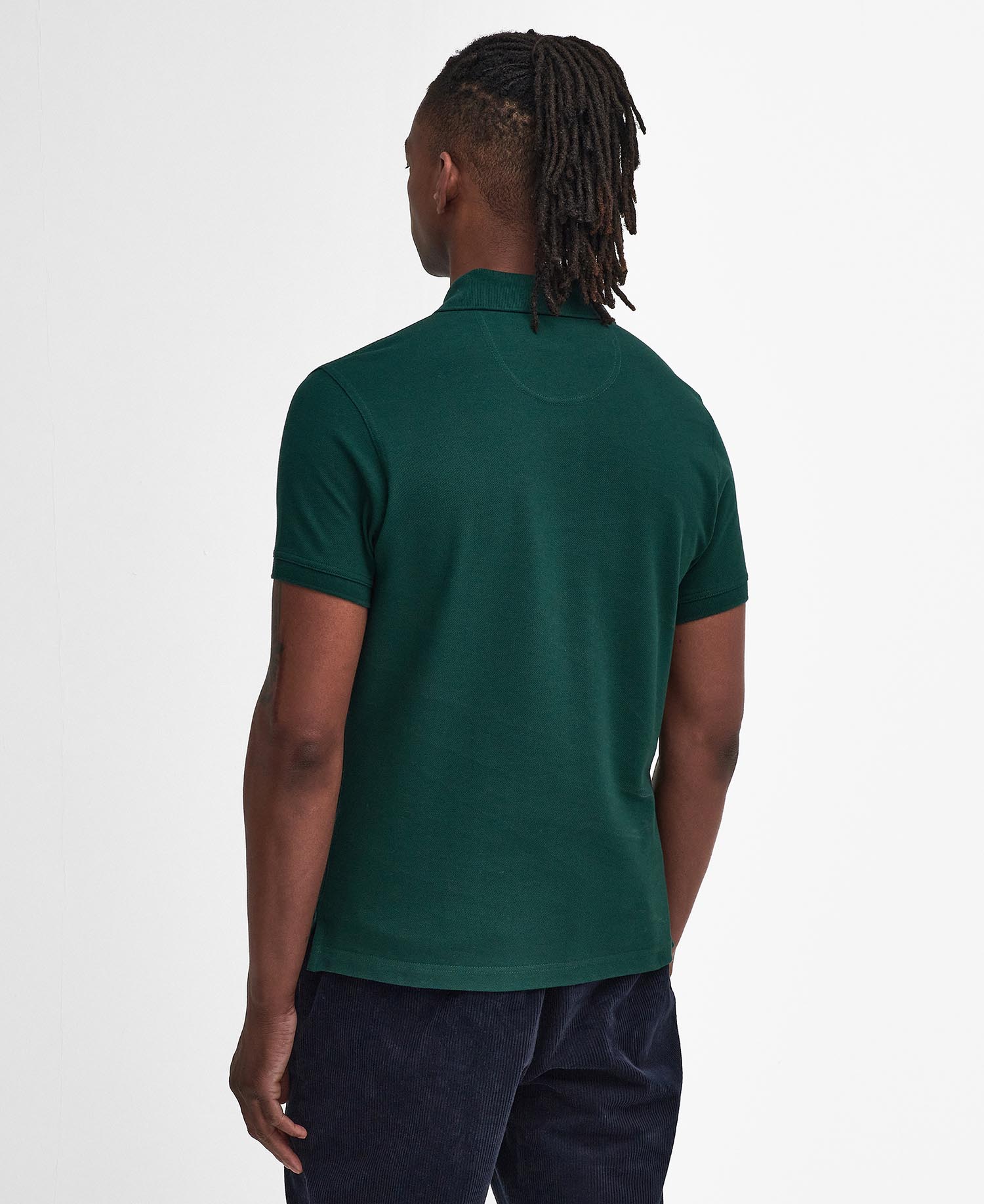 Barbour Tartan Pique Polo Shirt MML0012