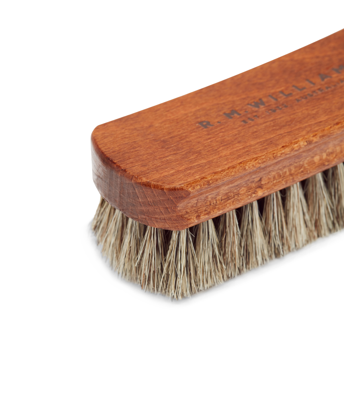RM Williams Medium Horse Hair Brush Natural