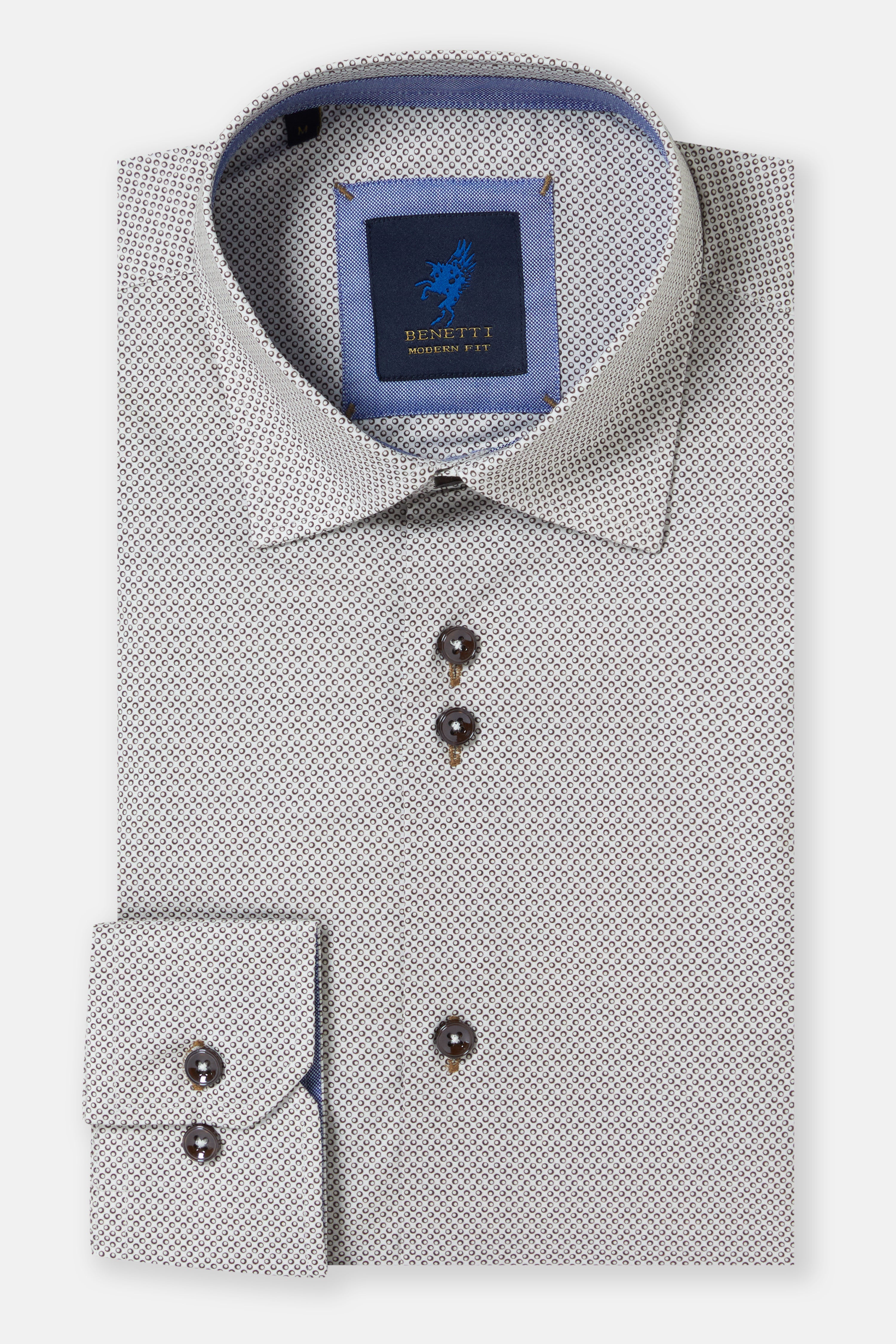Benetti Alex Regular Fit Print Shirt