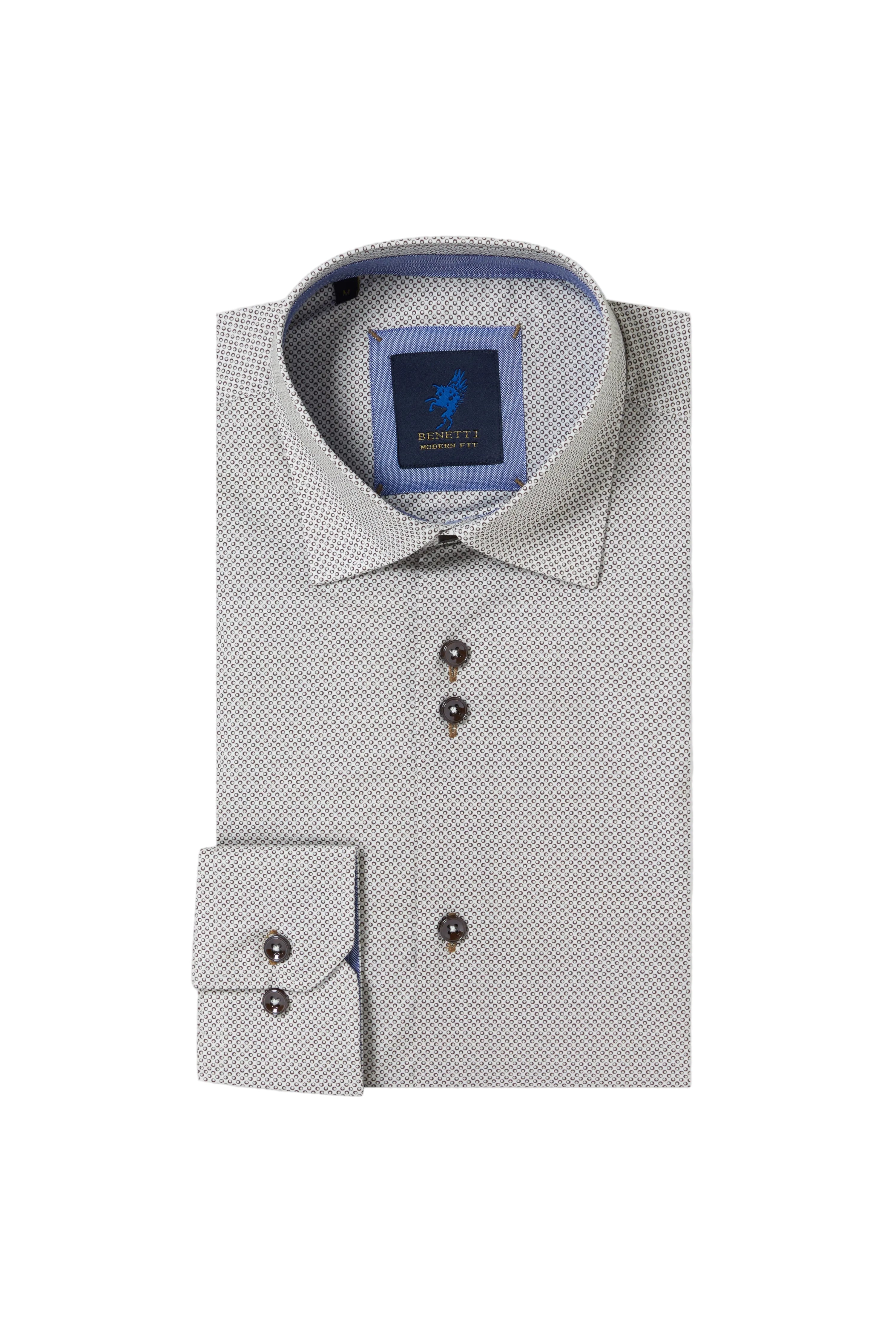 Benetti Alex Regular Fit Print Shirt