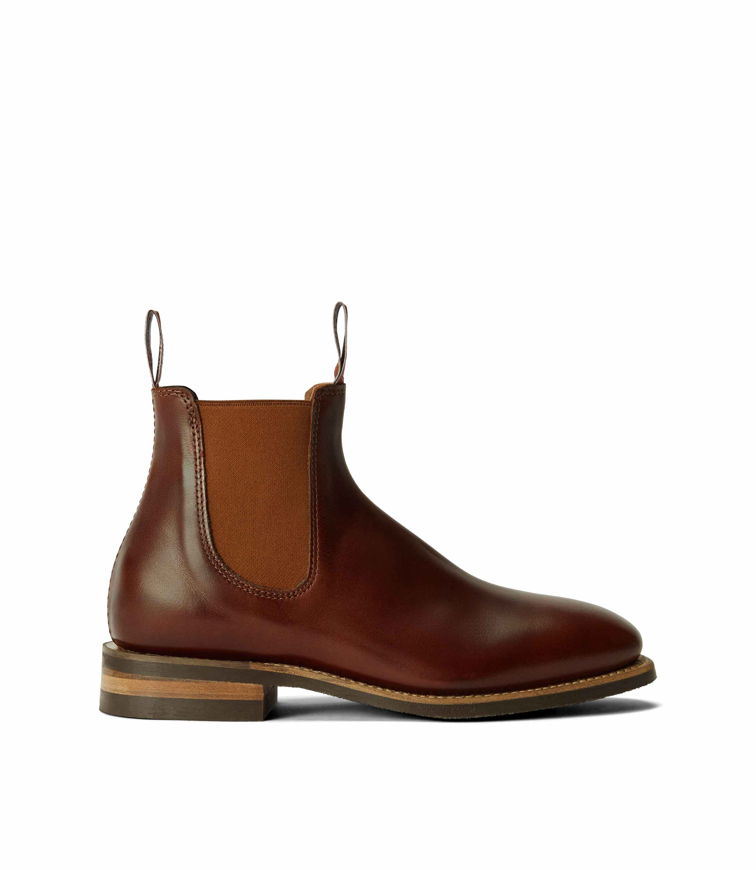 RM Williams Comfort Craftsman Saddle Chelsea Boot