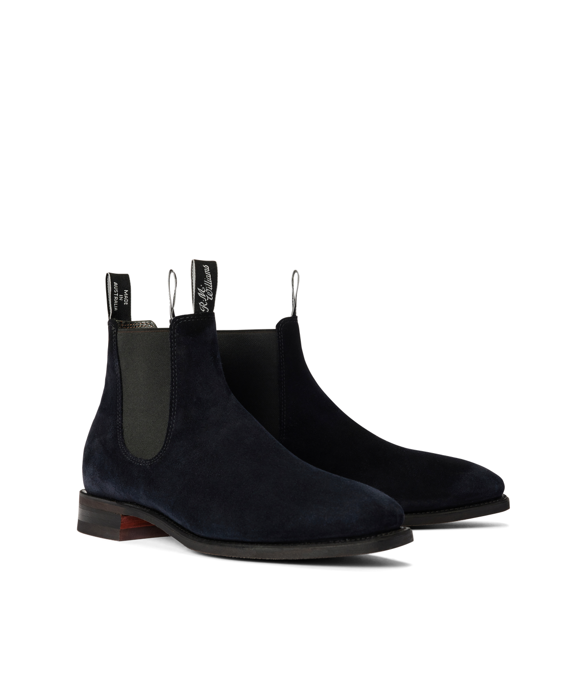 RM Williams Comfort Craftsman Suede Boot Midnight