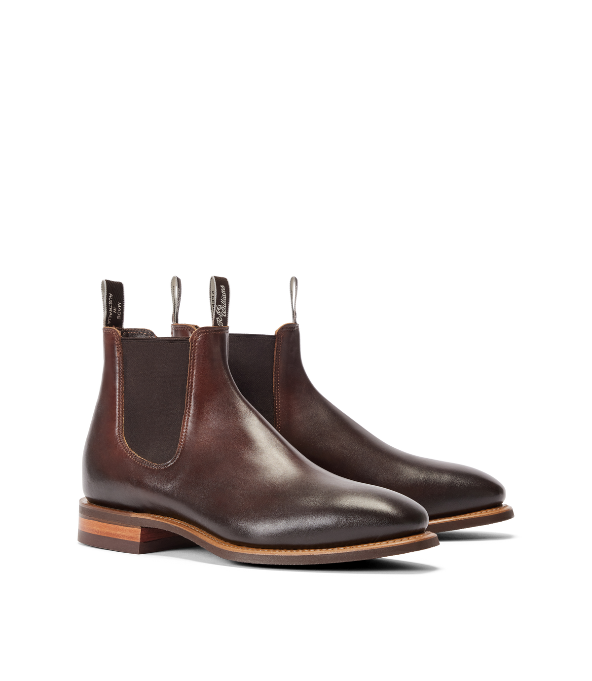 RM Williams Bordeaux Burnished Comfort Craftsman Boot