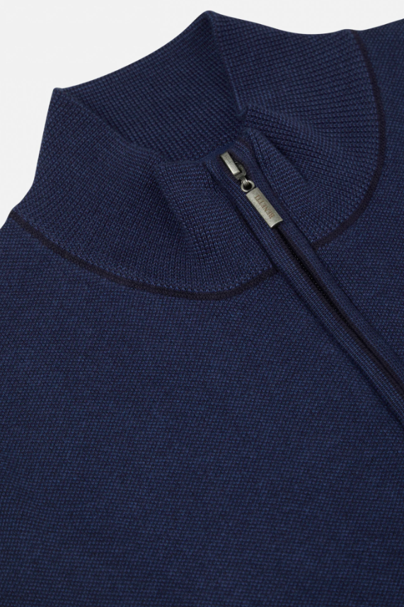 Benetti Regular Fit Verona 1/4 Zip Knit