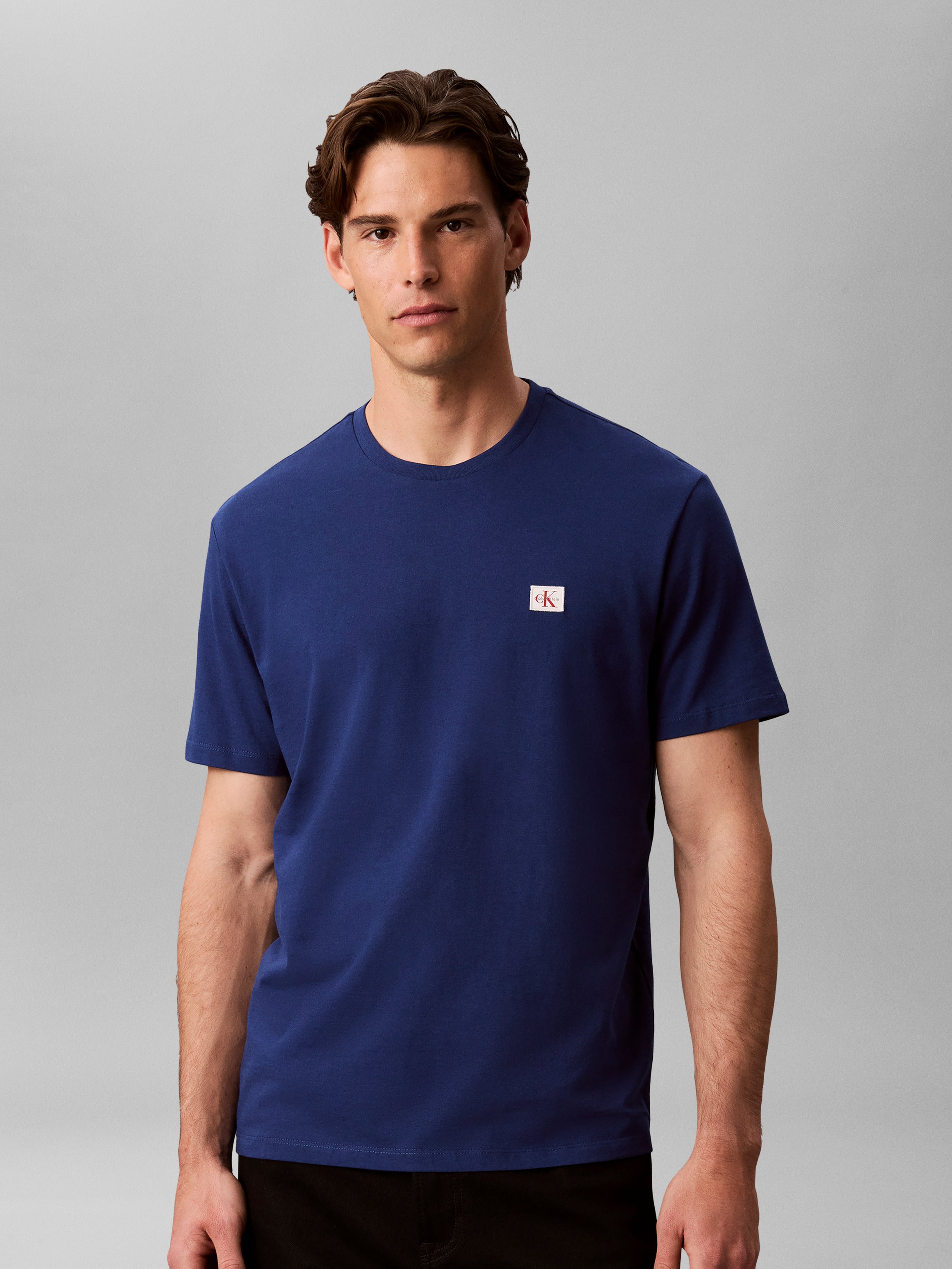 Calvin Klein Jersey Badge T-Shirt RC272G
