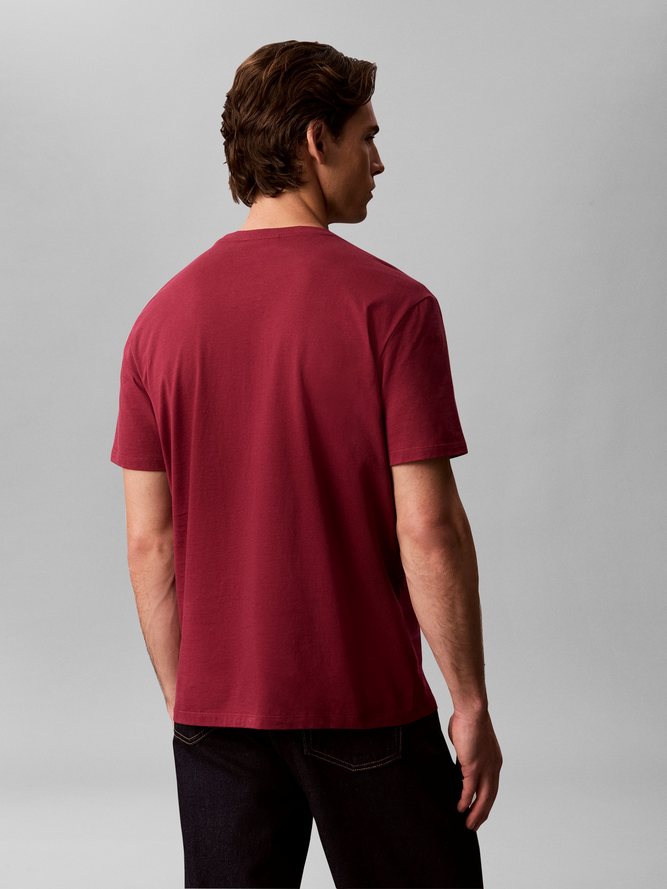 Calvin Klein Jersey Badge T-Shirt RC272G