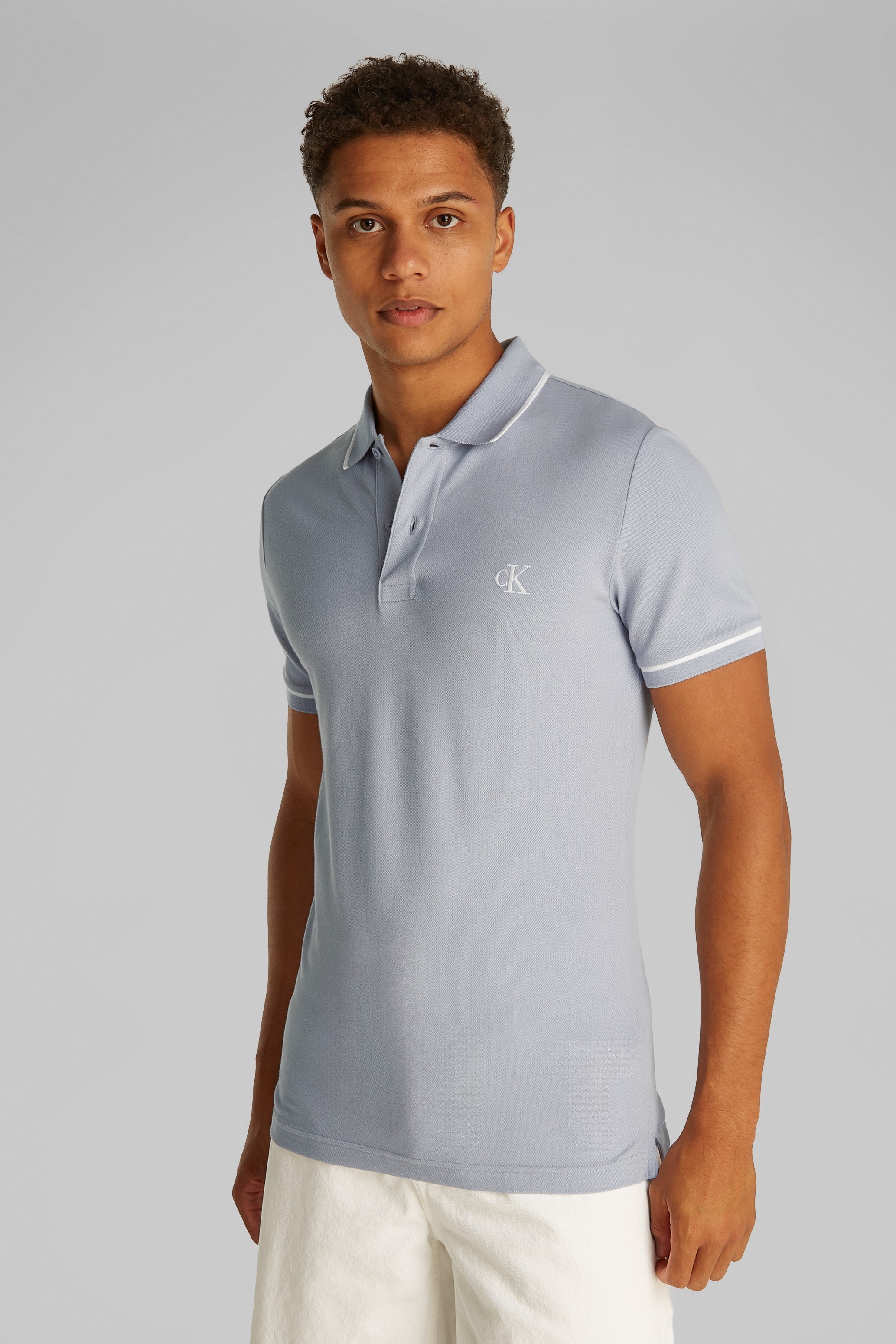 Calvin Klein Slim Fit Tipping Polo Shirt