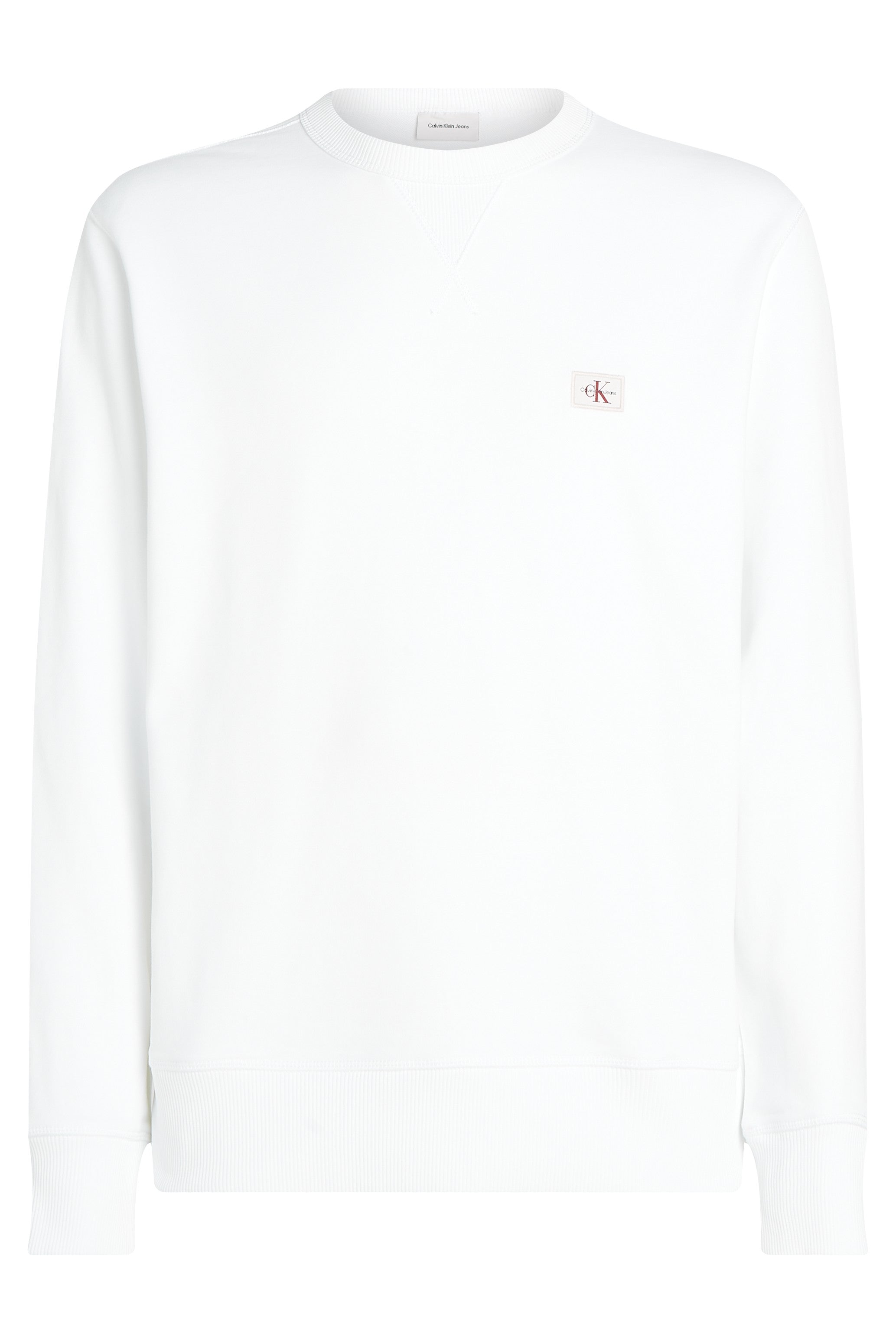 Calvin Klein Woven Label Crew Sweater