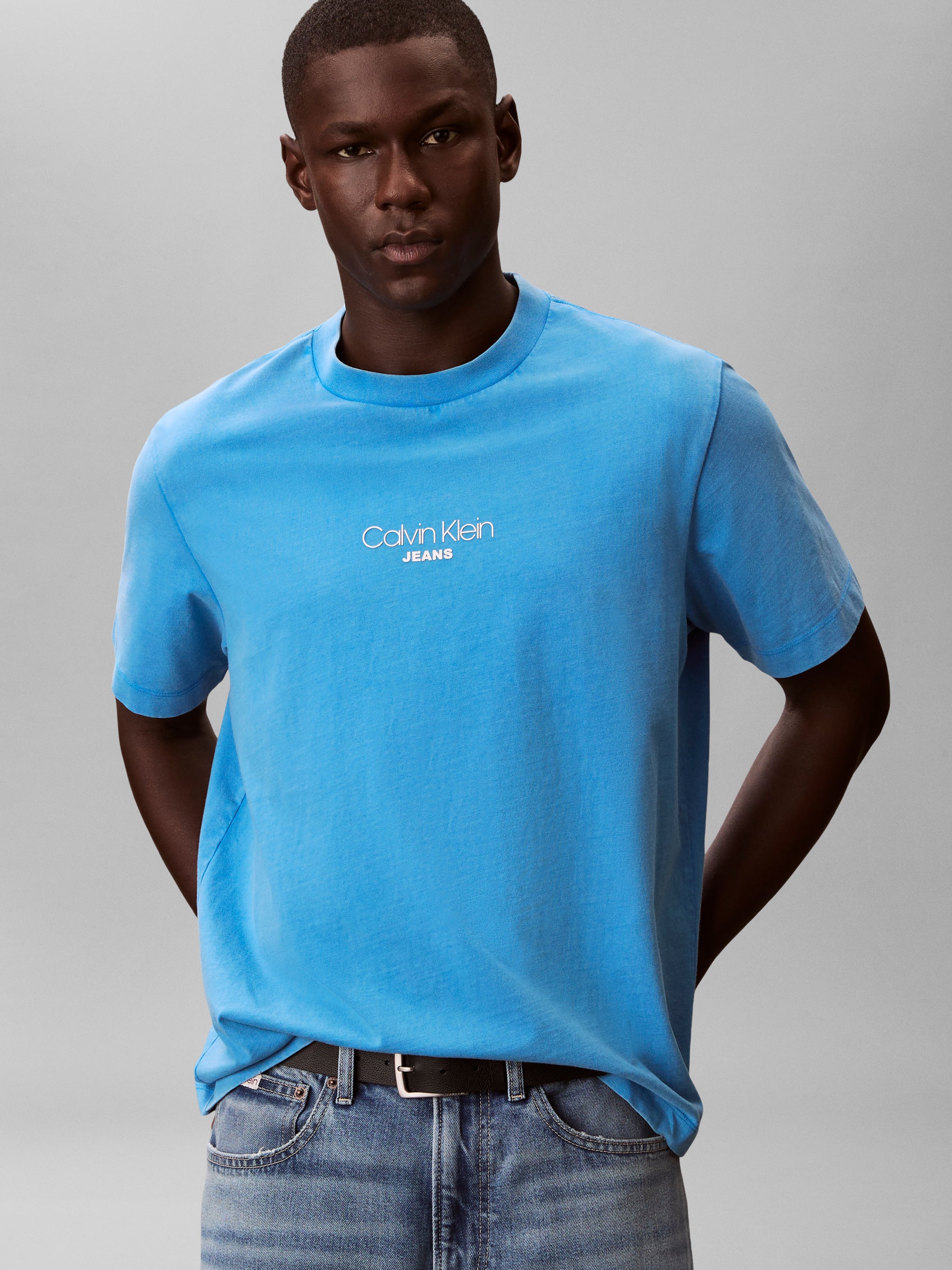 Calvin Klein Acid Wash Logo T-shirt RB824