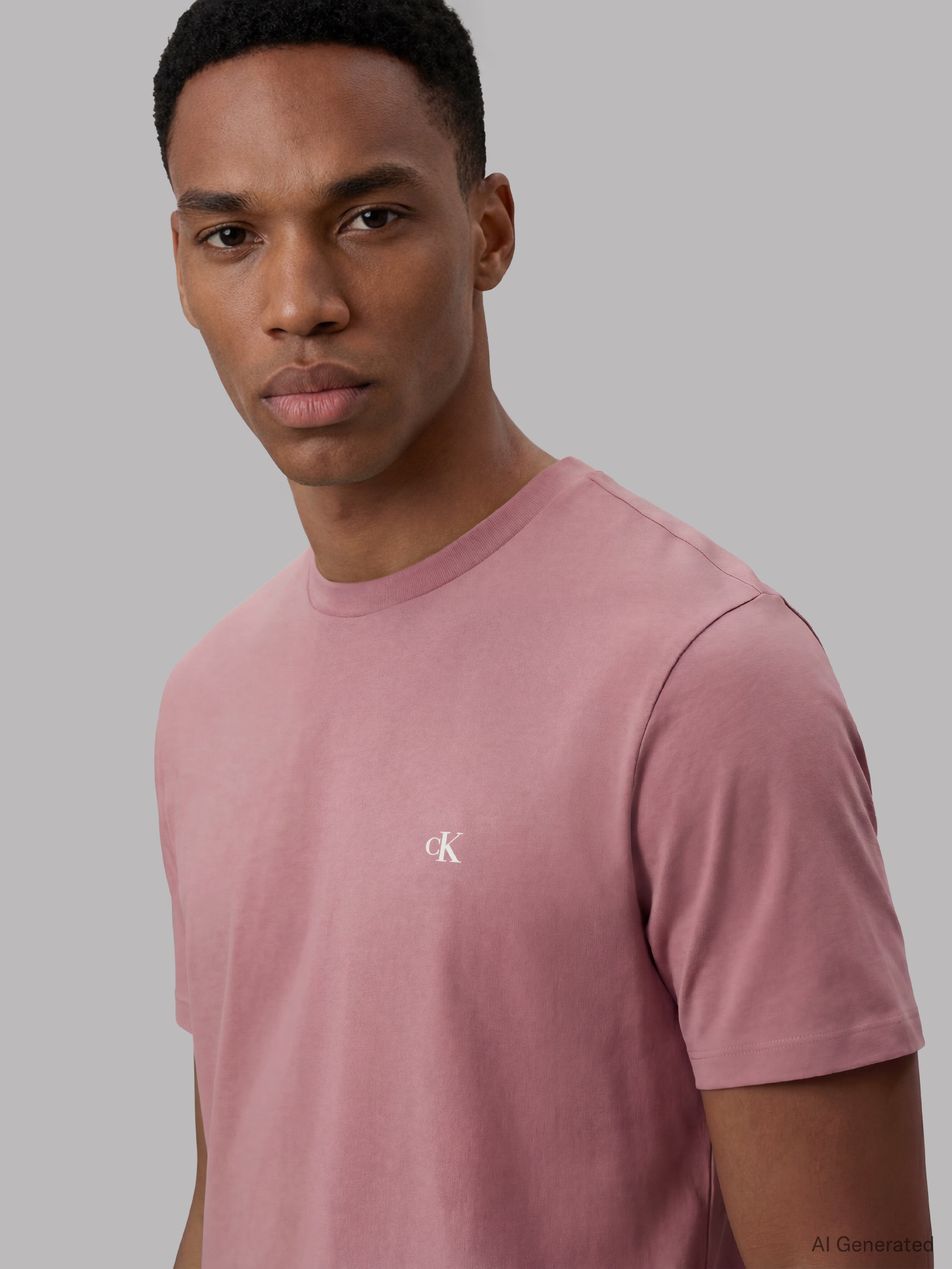 Calvin Klein Classic Monogram T-Shirt RD254G