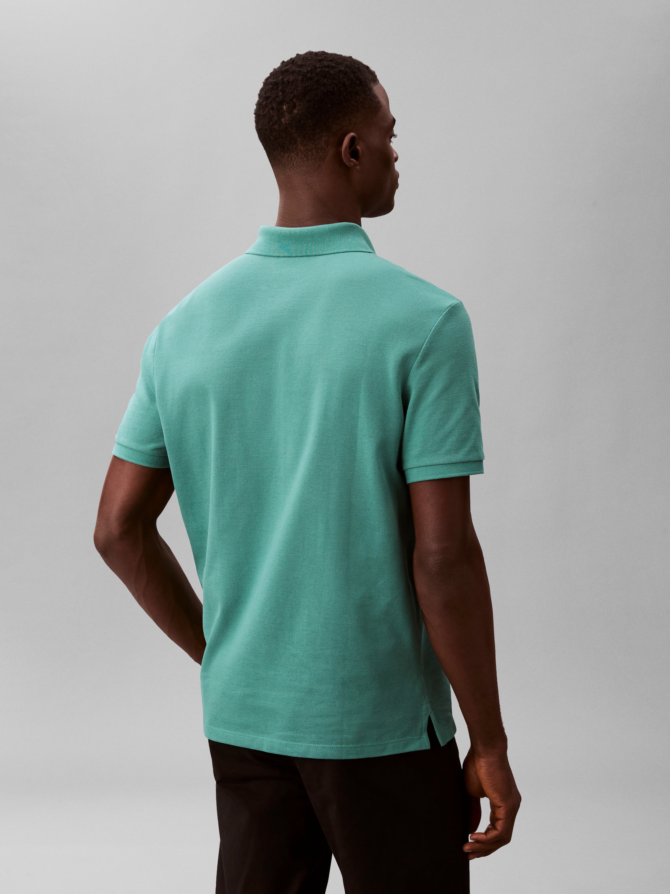 Calvin Klein Cotton Pique Classic Polo Shirt EM269