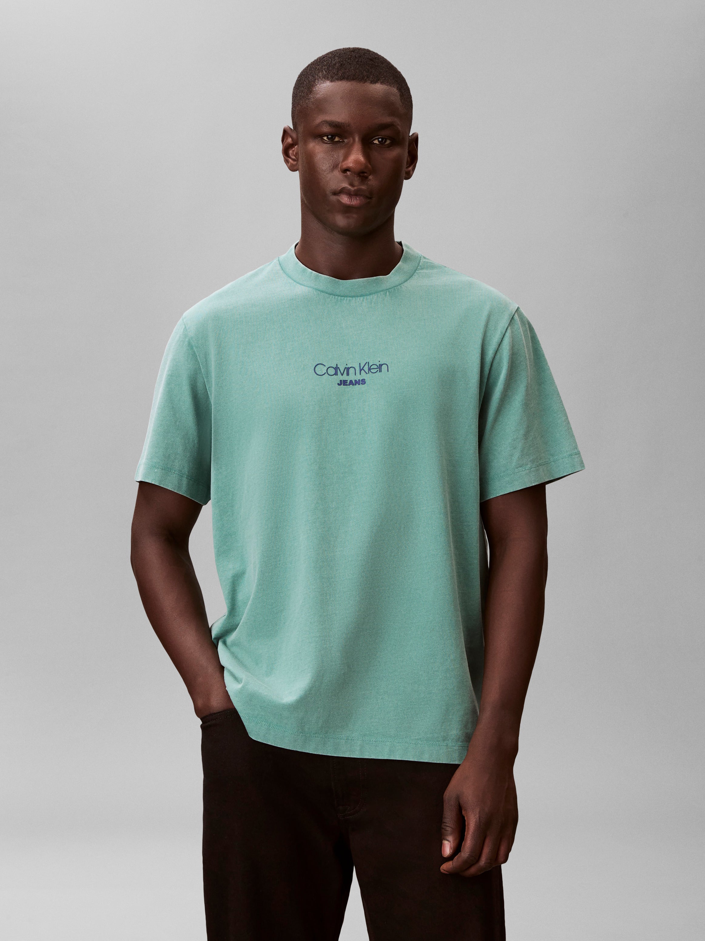 Calvin Klein Acid Wash Logo T-shirt RB824