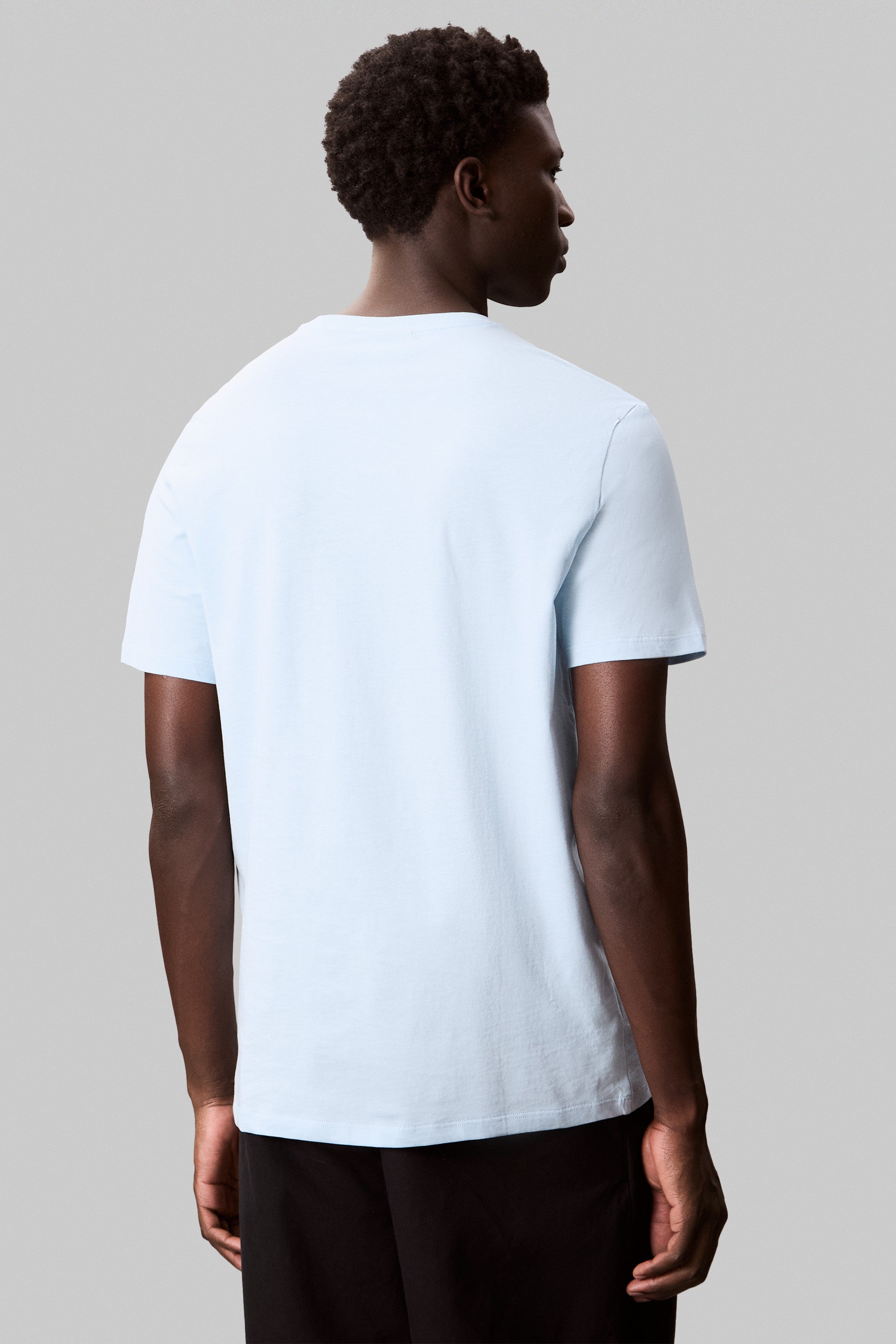 Calvin Klein Jeans Smooth Cotton Solid T-Shirt