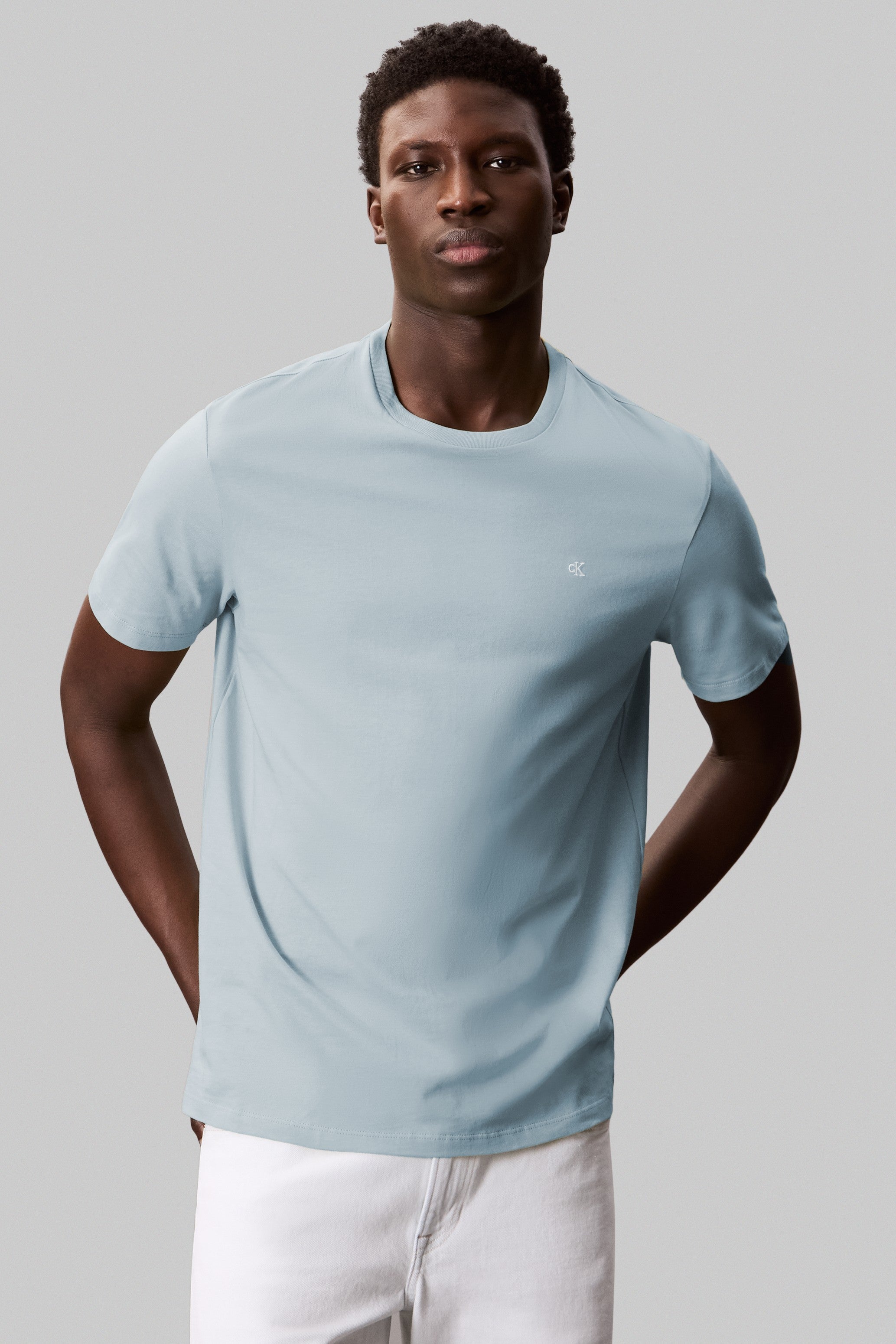 Calvin Klein Jeans Smooth Cotton Solid T-Shirt