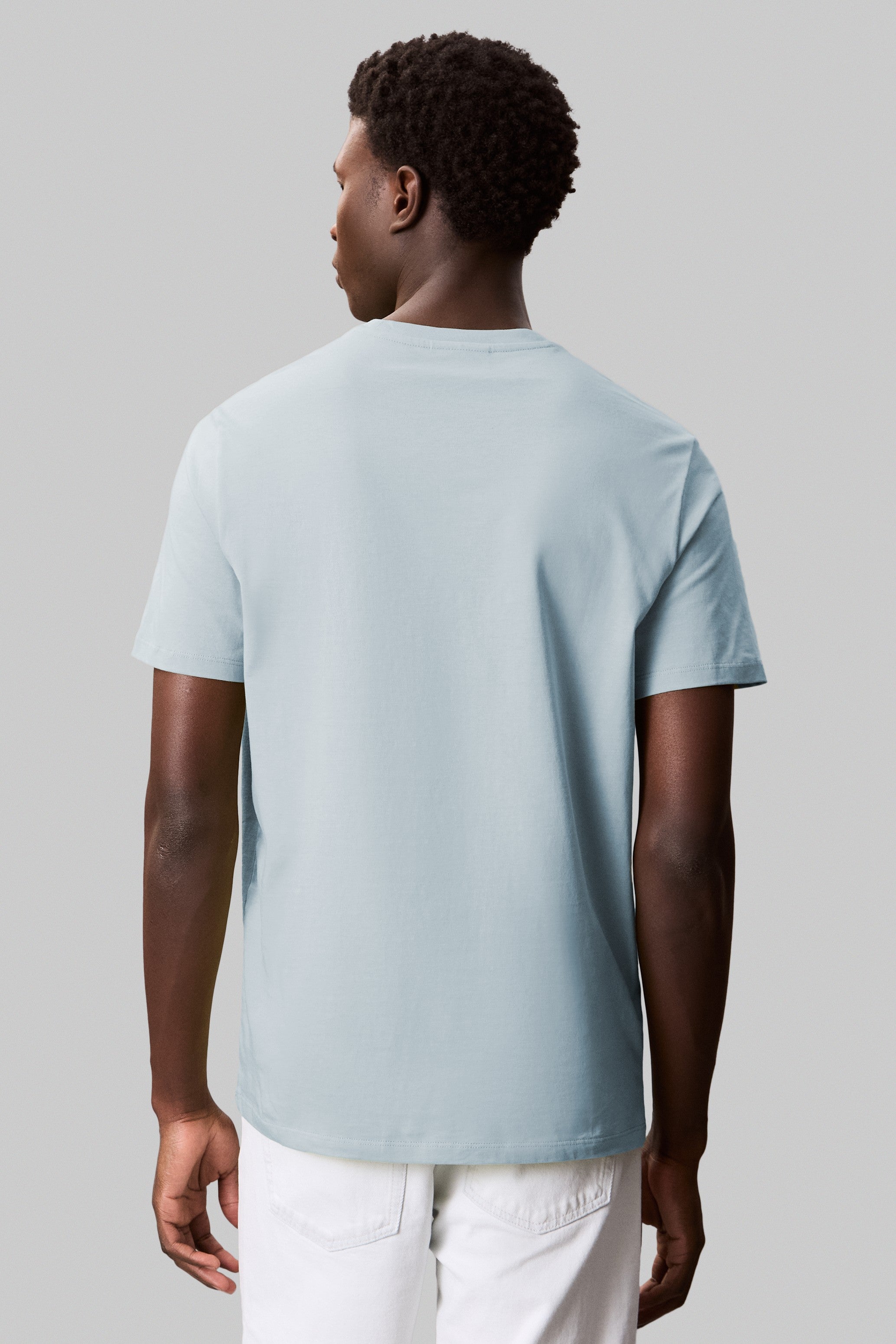Calvin Klein Jeans Smooth Cotton Solid T-Shirt