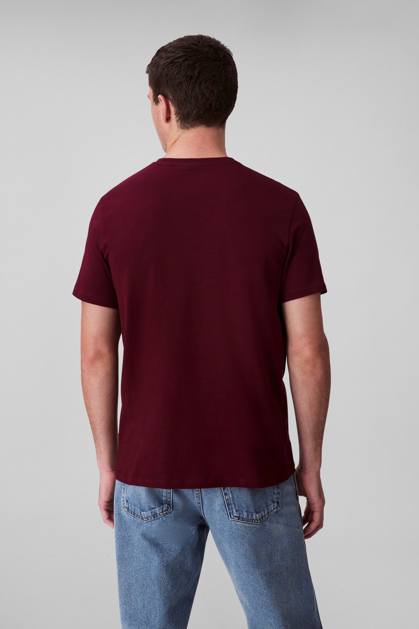 Calvin Klein Jeans Smooth Cotton Solid T-Shirt