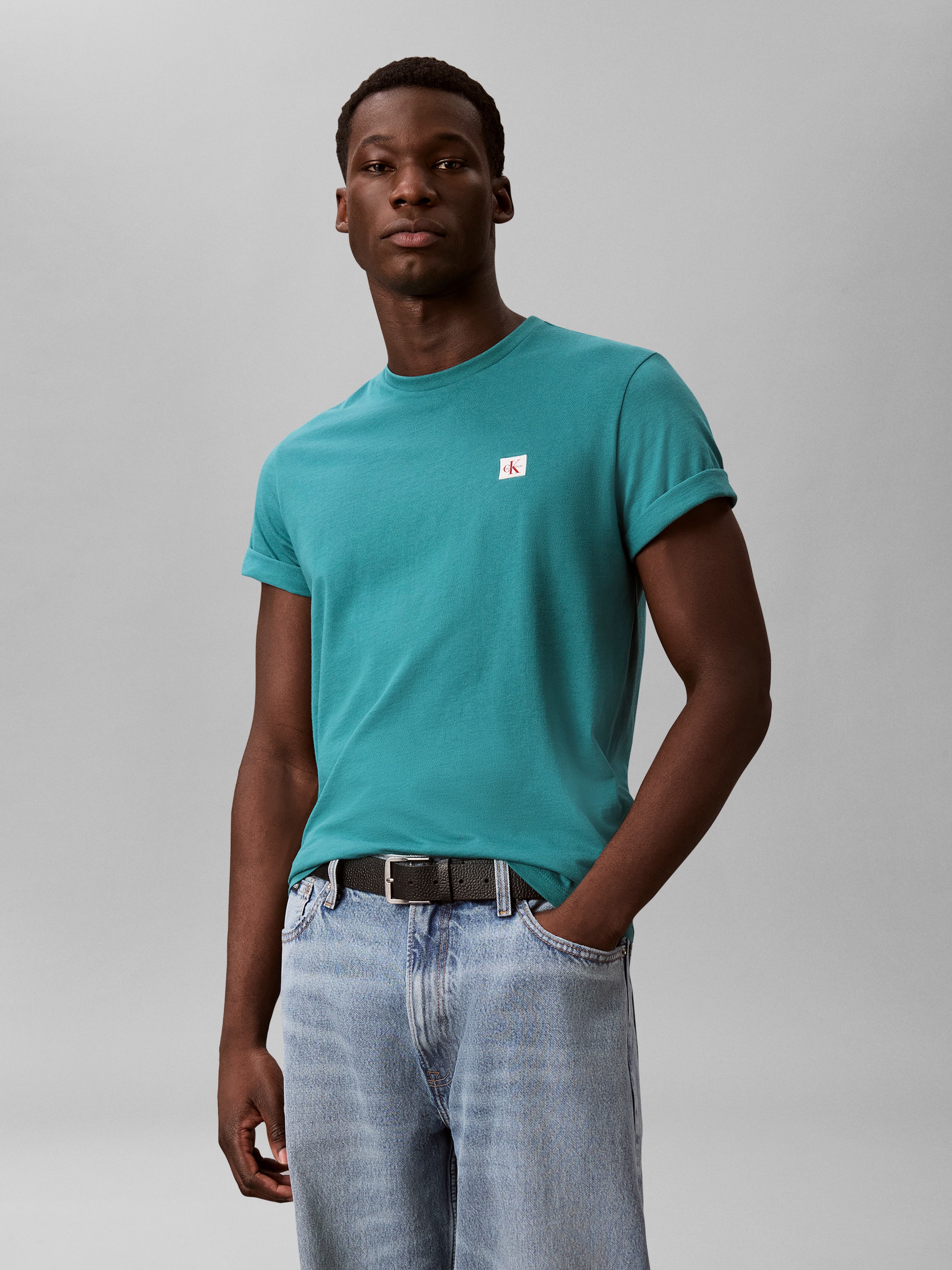 Calvin Klein Cotton Badge T-shirt RC272G