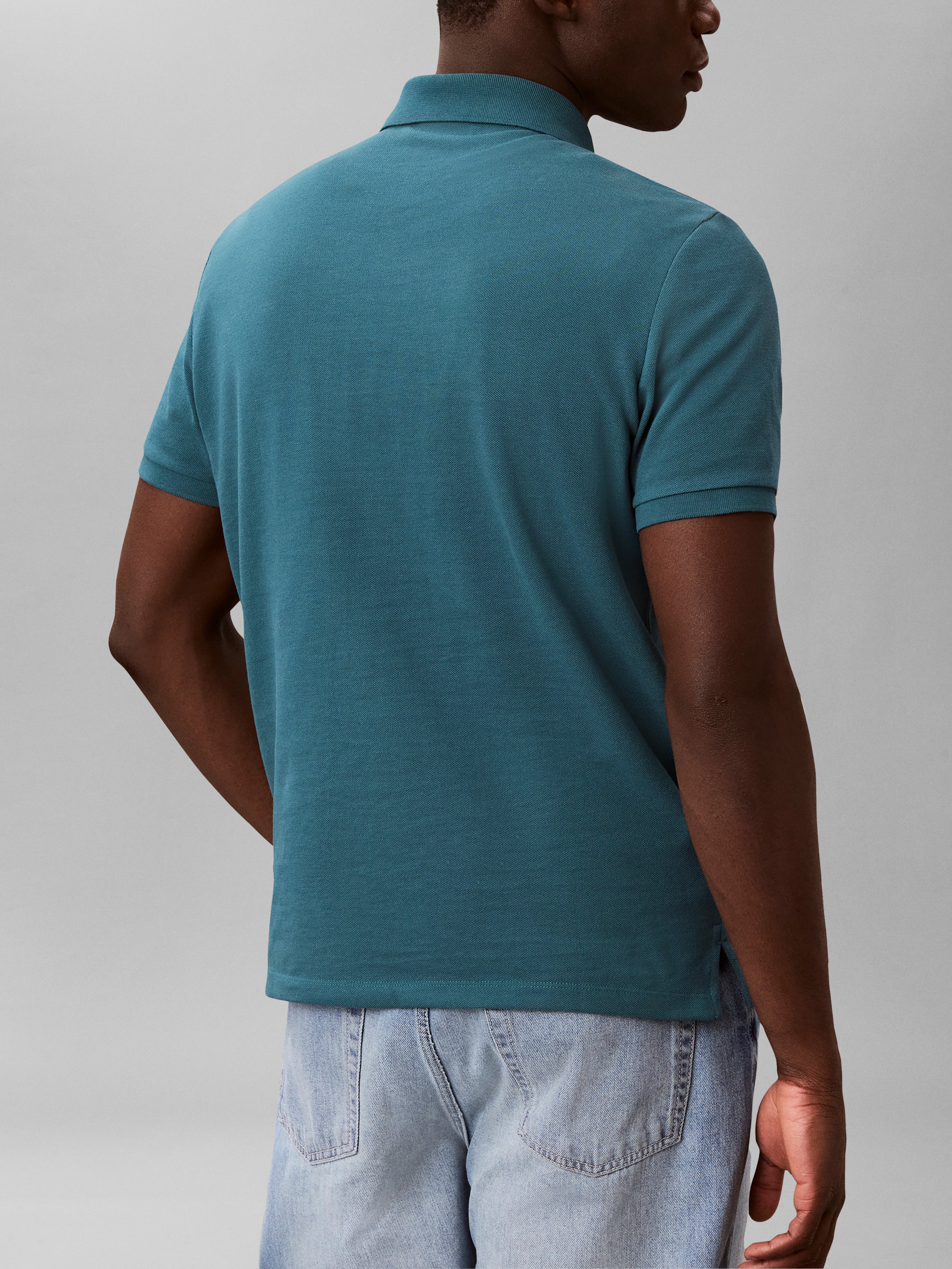 Calvin Klein Cotton Pique Polo Shirt EM269