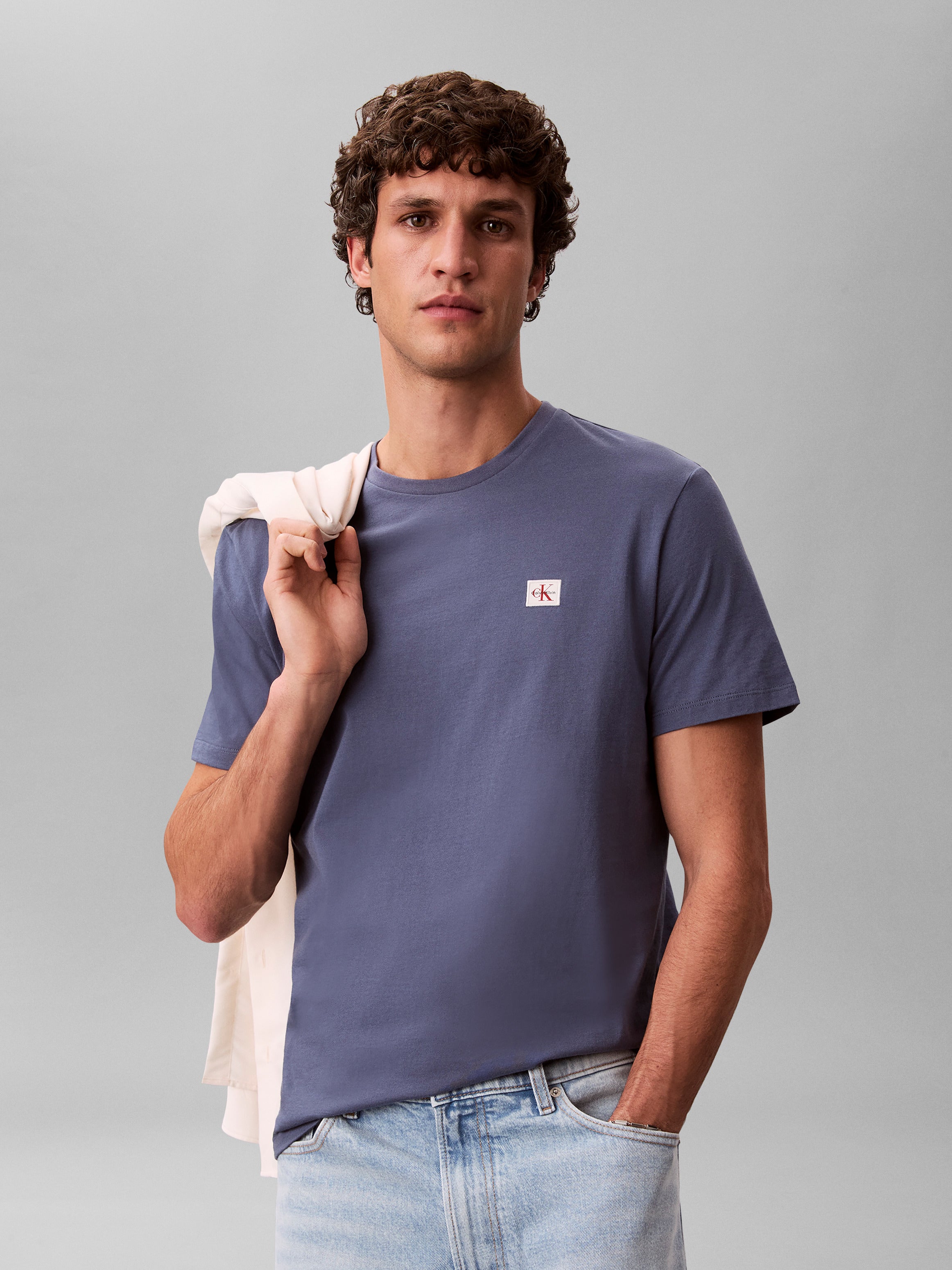 Calvin Klein Cotton Badge T-shirt RC272G