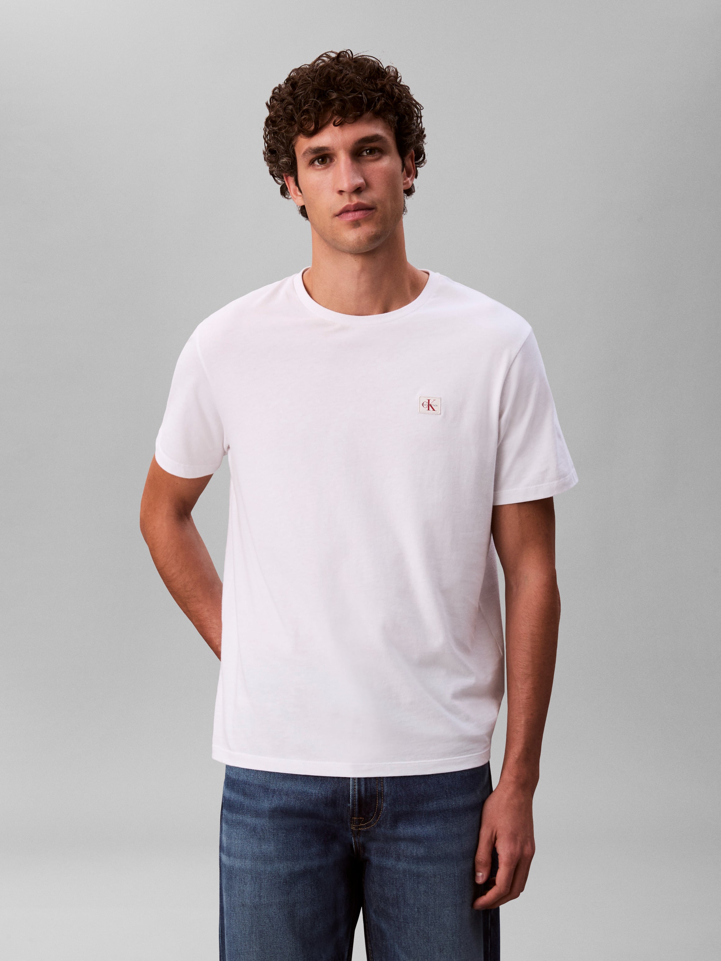 Calvin Klein Cotton Badge T-shirt RC272G