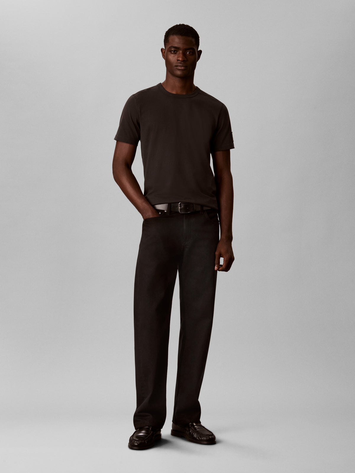 Calvin Klein Sueded Badge T-shirt RJ206G