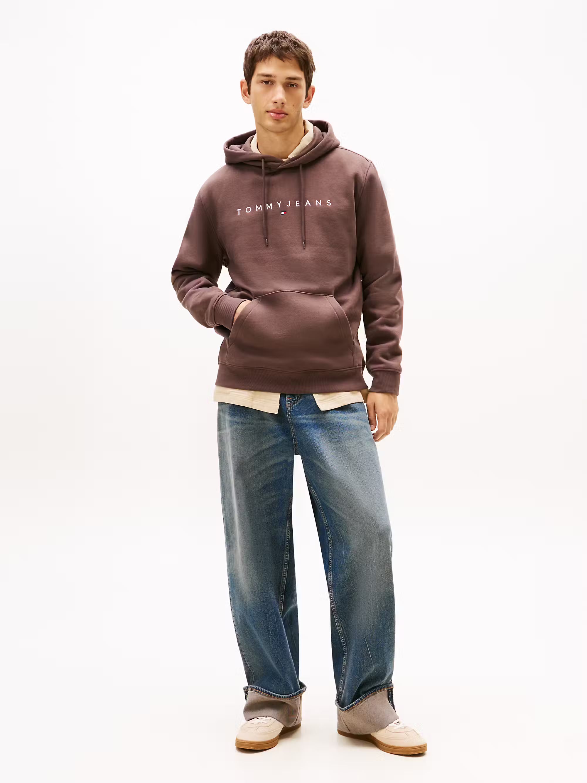 Tommy Jeans Linear Logo Pocket Hoody 20746