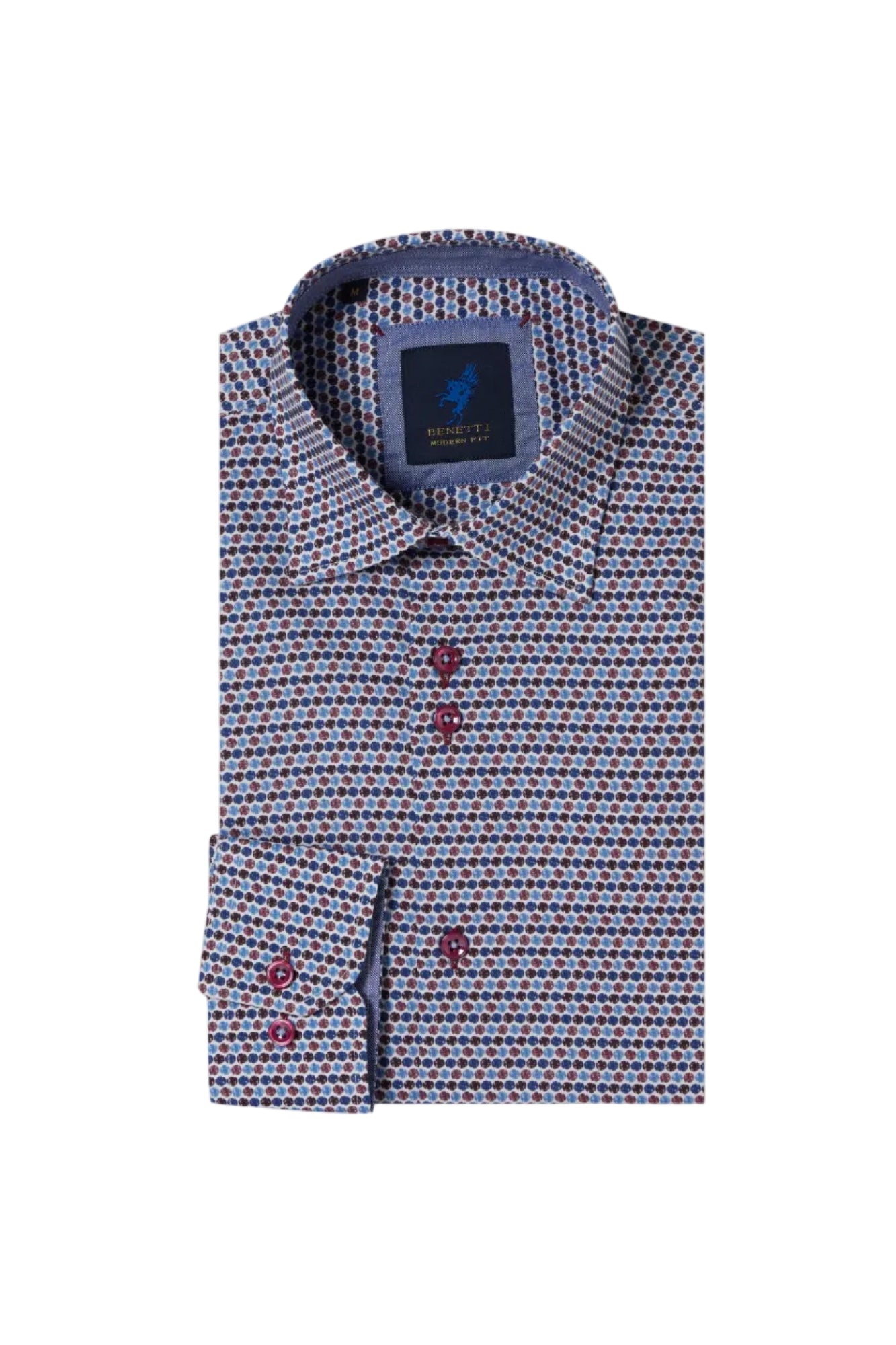 Benetti David Regular Fit Print Shirt