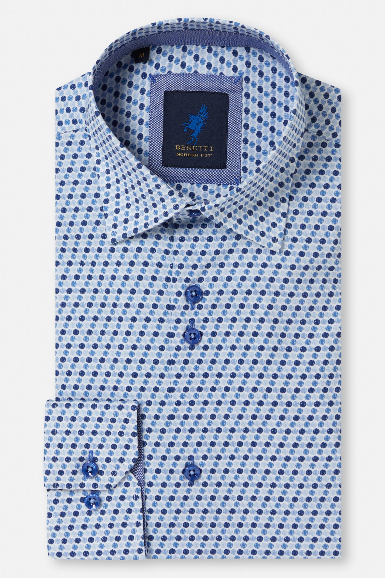 Benetti David Regular Fit Print Shirt
