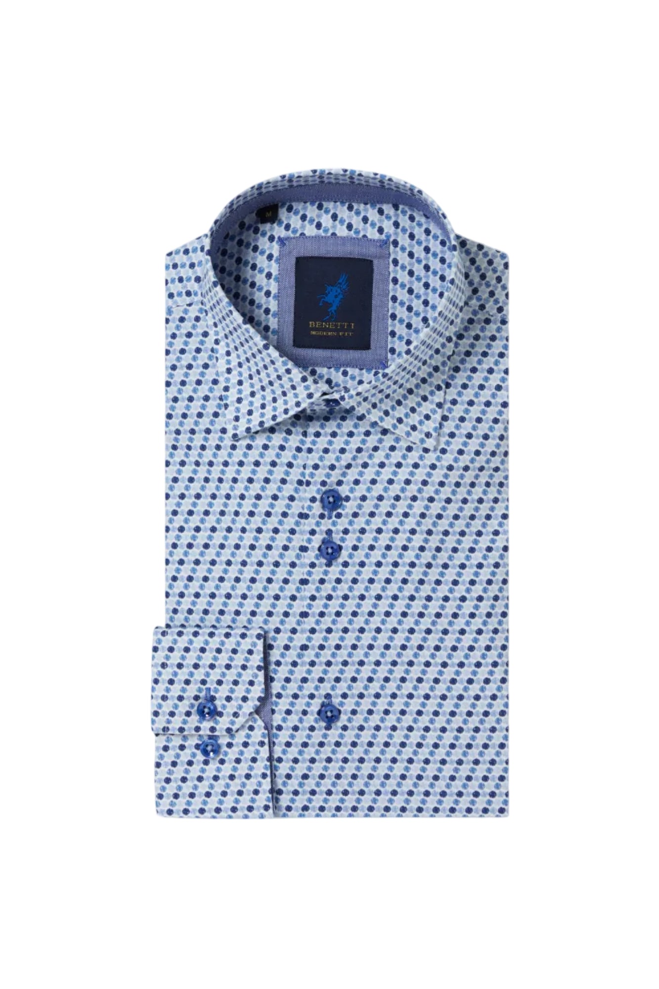 Benetti David Regular Fit Print Shirt