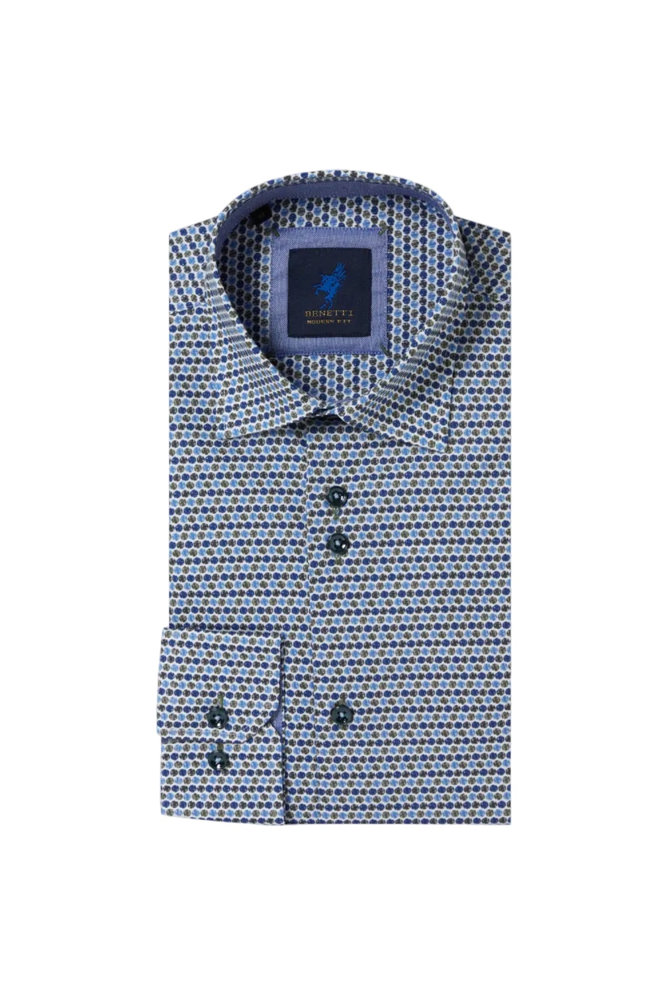 Benetti David Regular Fit Print Shirt