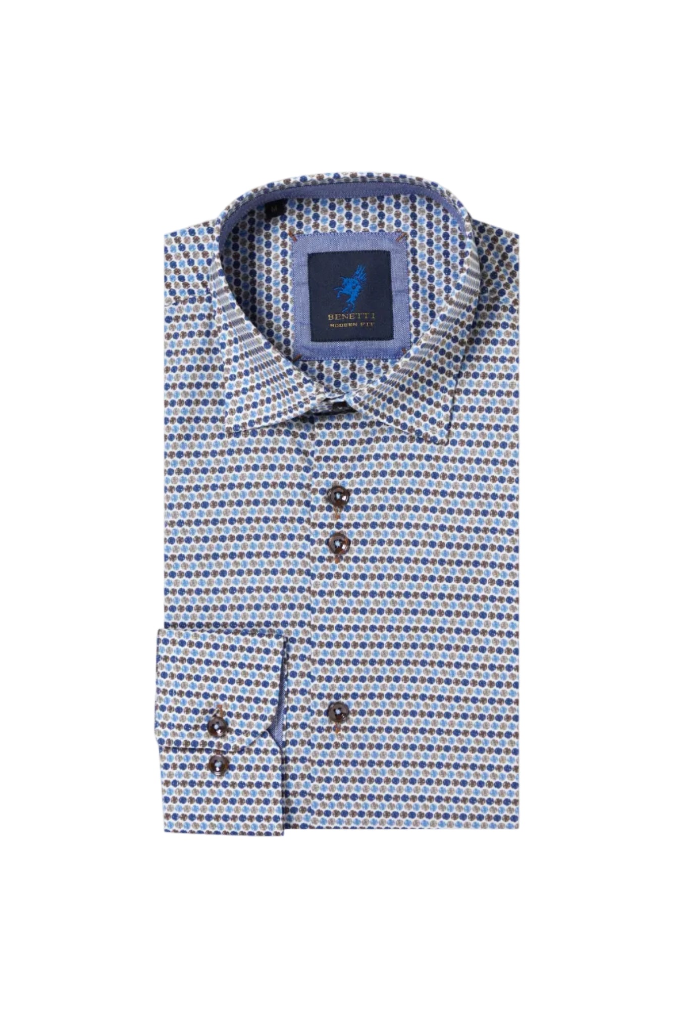 Benetti David Regular Fit Print Shirt