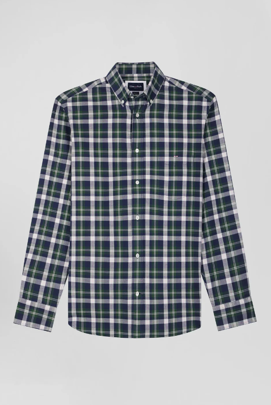 Eden Park Regular Fit Check cotton shirt