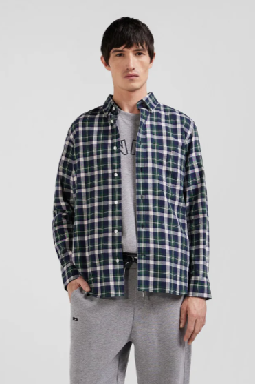 Eden Park Regular Fit Check cotton shirt