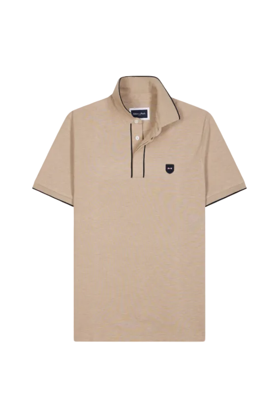 Eden Park Slim Fit Stretch Cotton Polo
