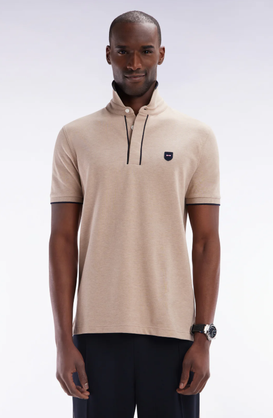 Eden Park Slim Fit Stretch Cotton Polo