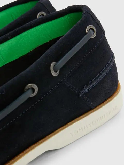 Tommy Hilfiger Suade Boat Shoe (04505) Desert Sky dw5