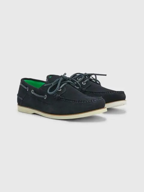Tommy Hilfiger Suade Boat Shoe (04505) Desert Sky dw5